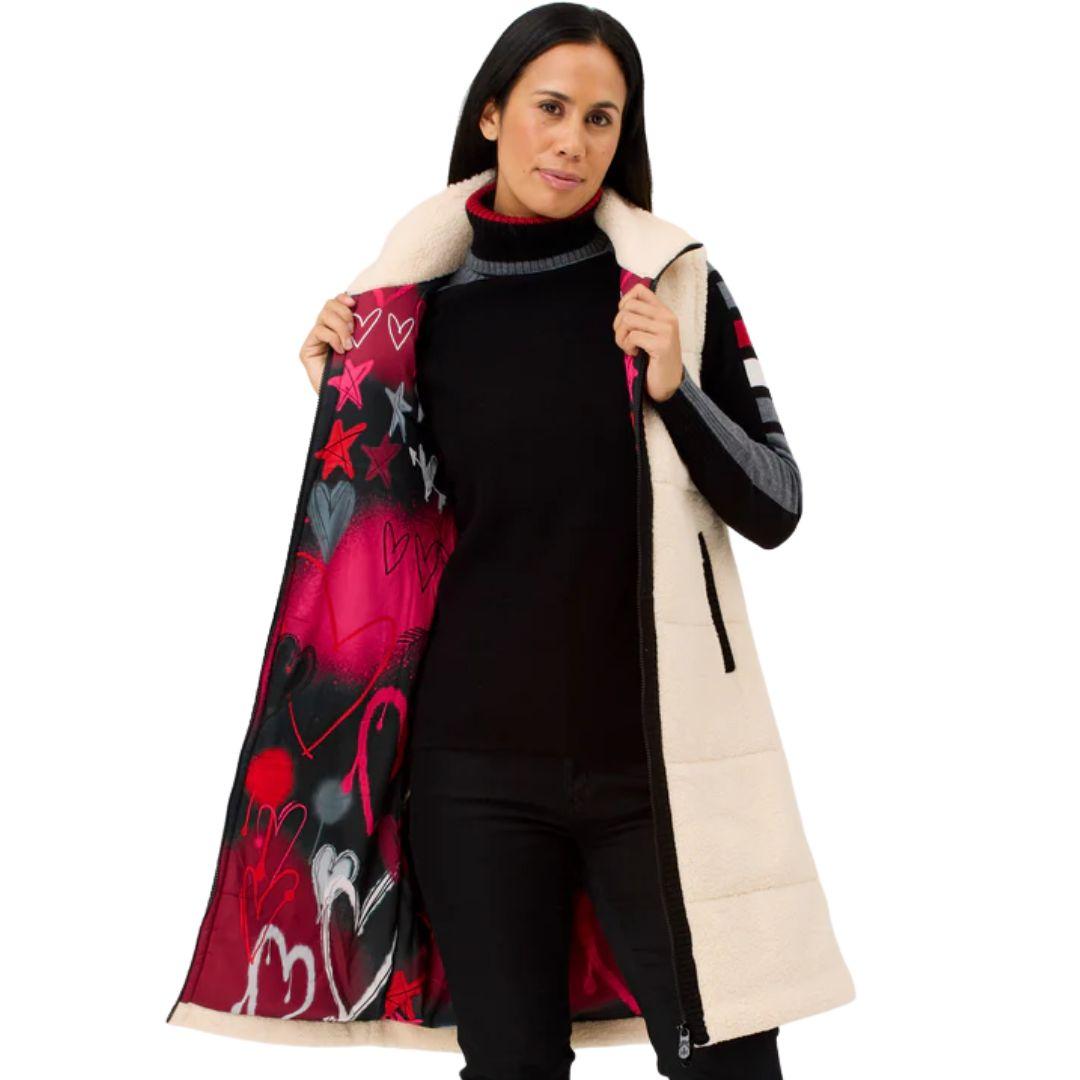 Krimson Klover Women's Kira Long Fleece Vest